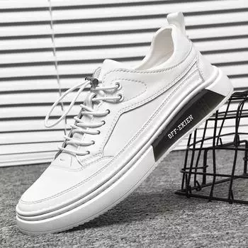 Новейшая мужская обувь на плоской подошве из натуральной кожи, дышащая обувь, легкая повседневная обувь, мужские кроссовки Tenis Masculino, белые роскошные туфли для путешествий 42