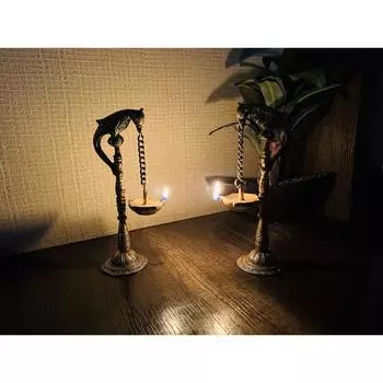 Новейшая пара подвесных светильников Diya из латуни с дизайном Parrot размером 7,5 дюйма (Упаковка из 2 шт.),