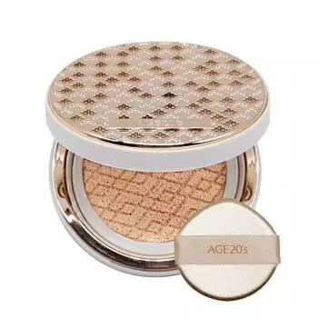 Новейшая подушка AGE20s Pact Silk High Cover Cushion Age20s Original, No. 21, 1 шт.