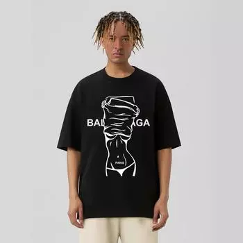 Новейшая сексуальная модель забавный принт 100% хлопок мужские футболки короткий рукав футболка летняя пара свободные женские повседневные спортивные топы S бежевый