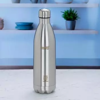 Новейшая термос/бутылка для воды Thermo1000 из нержавеющей стали, выдерживающая 24 часа в сутки горячую и холодную воду, сертифицированная ISI, с двойными стенками и защитой от протечек, для школы и путешествий