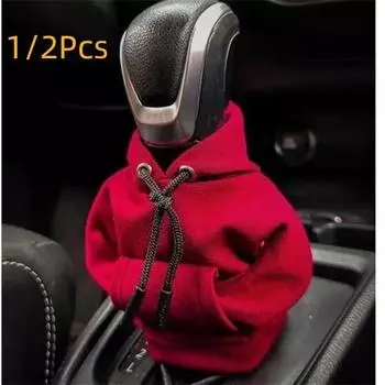 Новейшая толстовка с капюшоном для автомобильного переключателя передач, модная толстовка с капюшоном для автомобильного переключателя передач, чехол для ручки переключения передач, ручная ручка переключения передач, толстовка с капюшоном, чехол для рычаг