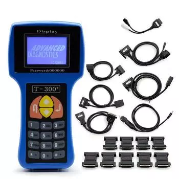 Новейшее программное обеспечение OBD II T300 T300 Auto Key Programmer T Code V 21.3 для универсальных автомобилей T300 OBD 2 Disnostic tools английский/испанский English