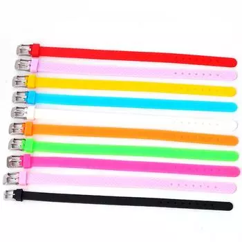 Новейшие браслеты 10 мм, мягкий силиконовый ремешок для часов, браслеты, ремешок для детей, девочек и мальчиков, женские ювелирные изделия