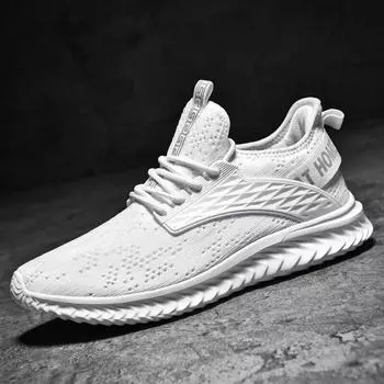 Новейшие дышащие мужские кроссовки высокого качества для мужской обуви, летние легкие удобные прогулочные кроссовки Zapatillas Hombre 39