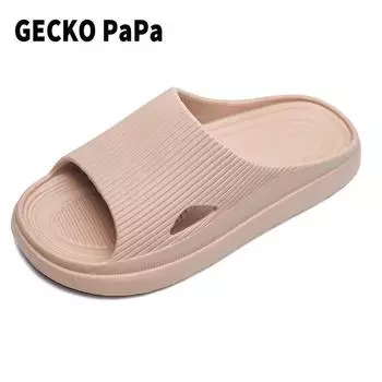 Новейшие мужские домашние тапочки, летние шлепанцы, удобная обувь на плоской подошве, модные домашние нескользящие сандалии для ванной комнаты, Zapatillas Hombre 40