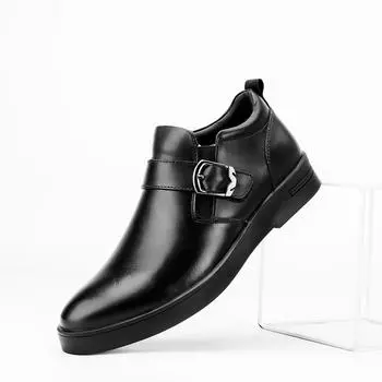 Новейшие роскошные мужские повседневные туфли из коровьей кожи, большой размер 36-47, мужские ботинки, мужские ботильоны из натуральной кожи, высококачественные туфли «Челси» 38