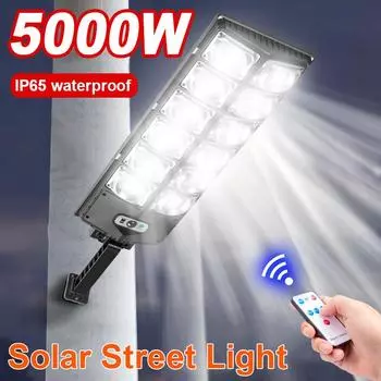 Новейшие солнечные светильники, мощный уличный солнечный светильник с датчиком движения, солнечные лампы, водонепроницаемый солнечный садовый светильник, уличный дворовый светильник B-72LED