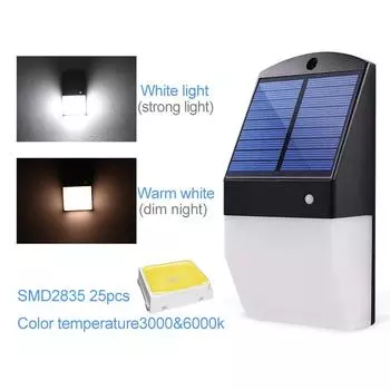 Новейшие солнечные светодиодные фонари, дизайн, радарный датчик, солнечный светильник, уличный водонепроницаемый светильник 800 мАч, охранное освещение