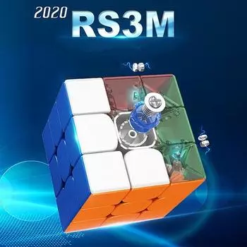Новейший 2020 Moyu Rs3 M Магнитный 3x3x3 Скорость Magic Cube Mf Rs3m Магнит-головоломка-куб 3x3 Magico Cubo
