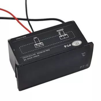 Новейший цифровой светодиодный термометр постоянного тока 12 В от -50 до 110 градусов Цельсия, детектор температуры