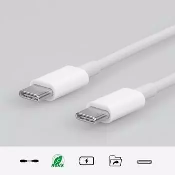 Новейший кабель для быстрой зарядки типа C, 1 м, 3 А, PD, шнур для зарядки мобильного телефона