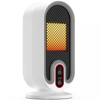 Новейший керамический небольшой нагреватель в 2 электрических плитах, небольшой нагревательный элемент, электрический вентилятор, таймер, вентилятор с теплым воздухом, высокопроизводительный пылеулавливающий фильтр