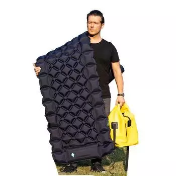 Новейший легкий коврик для кемпинга, матрас, уличный надувной спальный коврик