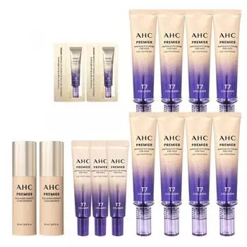 [новейший набор для покупок на дому] Крем для кожи вокруг глаз Ahc, сезон 13, подтяжка линий, 2 концентрата для придания плотности