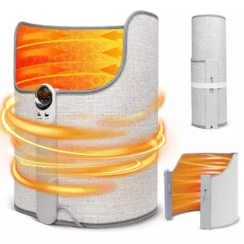 Новейший нагреватель Avasee Panel Heater для ног, уровень температуры, нагреватель для ног, инфракрасная панель, нагреватель для ног, цилиндрический таймер на 2 часа, энергосберегающий, осень