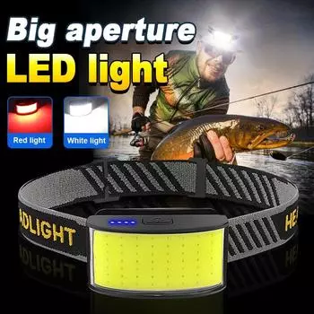 Новейший светодиодный налобный фонарь 18650, наружные фары для езды в ночное время, мощный налобный фонарь с зарядкой типа C, мини-фара для кемпинга