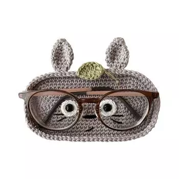 Новичок, Материалы для ручного ткачества, Пряжа в обертке, Крючок для вязания, Милое мультяшное изображение, Держатель для очков, Подарок One Size