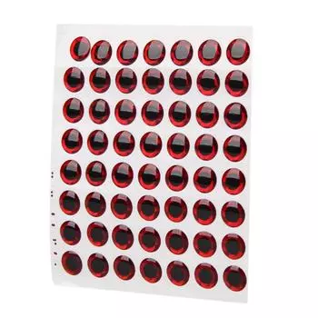 Новинка, 100 шт., 3-20 мм, 3D голографическая приманка, рыбьи глаза, приманки для вязания мух, ремесленные куклы 3mm