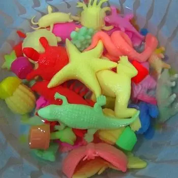 Новинка, 10 шт./лот, забавная игрушка для выращивания океанских животных, морская биология, игрушки для морских животных