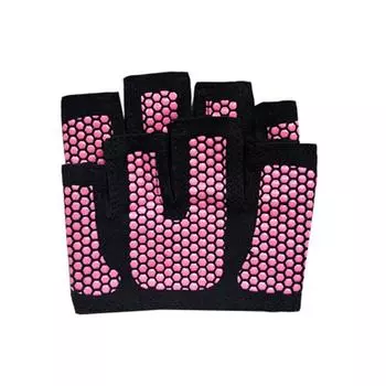 Новинка, 1 пара тренировочных перчаток для тяжелой атлетики, женщин и мужчин, фитнес, спорт, бодибилдинг, гимнастические захваты, перчатки для тренажерного зала, защитные перчатки для рук и ладоней S