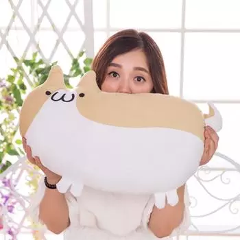 Новинка 1 шт. 50 см мягкая подушка с изображением животных из мультфильмов милая собака кукла мягкая игрушка мягкая подушка милый подарок на день рождения ребенка 31cm-50cm