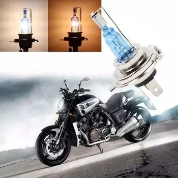 Новинка, 1 шт., H4, 35 Вт, ксеноновые фары, галогенная лампа, лампа дальнего/ближнего света, супербелый 6000 K