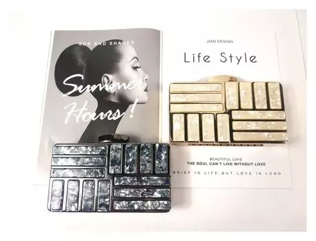 Новинка 2019 года, сумка для ужина из сплава с геометрическим узором, клатч, акриловая сумка, сумка-мессенджер через плечо, универсальная сумка чёрный