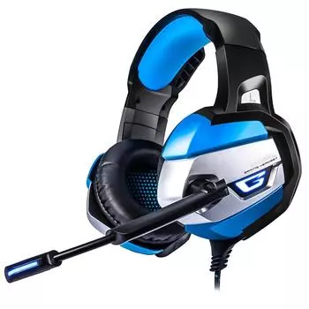 Новинка 2020, игровая гарнитура, проводные наушники, гарнитура с объемным звуком 7,1 с микрофоном для компьютера, PS4, Xbox Switch чёрный