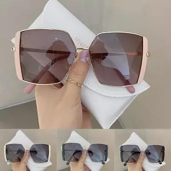 Новинка 2021 года, солнцезащитные очки с двойными бровями, женские солнцезащитные очки Advanced Sense, тонкая сетка, красная уличная фотография, модная защита от ультрафиолета, вождение белый