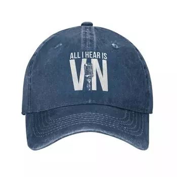 Новинка 2022 года, бейсболка All I Hear Is Vin Scully Wash, регулируемая шляпа, кепка для папы, весна-лето, винтажная кепка Casquette Gorras One Size