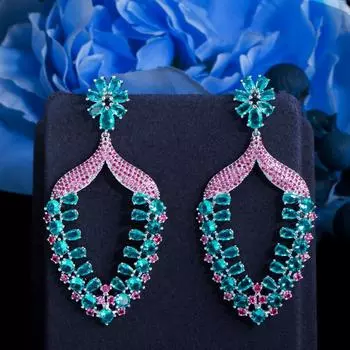 Новинка 2022 года, нежные серебряные серьги-иглы S925, микронабор, серьги-капли с цирконом, серьги с кисточками, женские, свадебные, вечерние, ювелирные изделия, подарок