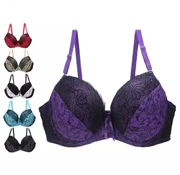 Новинка 2022 года, сексуальные бюстгальтеры пуш-ап для женщин, кружевное нижнее белье, женский большой размер, бюстгальтер с чашкой D DD EF 75D бежевый