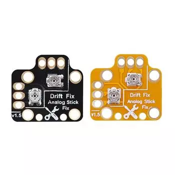 Новинка 2022 года, универсальный геймпад, джойстик, ремонтная плата для дрифта, 2/10 шт., контроллер, аналоговый джойстик, мод для исправления дрифта для PS4, PS5, Xbox One 1PCS золотой