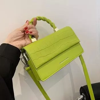 Новинка 2022 года, женская сумка высокого класса, летняя универсальная модная летняя ручная супер горячая маленькая квадратная сумка, модная сумка через плечо