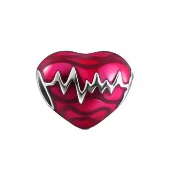 Новинка 2022, ювелирные аксессуары, стерлинговое серебро 925 пробы, собачья кость, розовая роза, красное сердце, бусина «сделай сам», подходят оригинальные подвески, аксессуары для браслетов