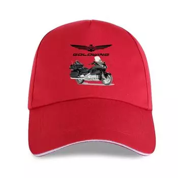 Новинка 2023, 2023, летняя ЧЕРНАЯ японская мотоциклетная кепка GOLDWING, CLASSIC VINTAGE BIKER ENTHUSIAST, крутая бейсболка