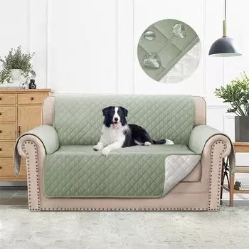 Новинка 2023 года, 100% водонепроницаемые чехлы на диваны для собак, покрывала на кровать, одеяло для домашних животных, защита для дивана, тройные нескользящие моющиеся чехлы для диванов Armchair Cover