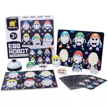 Новинка 2023 года, детская головоломка с изображением яиц для дошкольного образования, одинаковые игрушки, доска Монтессори