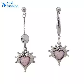 Новинка 2023 года, серебряные серьги-гвоздики, креативные серьги-гвоздики для женщин, ювелирные изделия, модные аксессуары