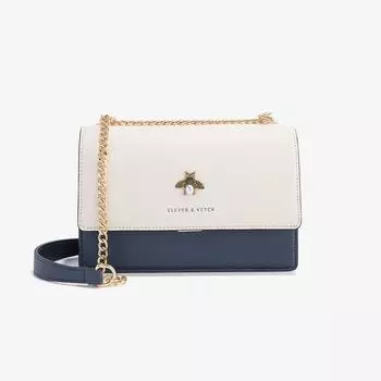 Новинка 2023 года, сумка через плечо, сумка через плечо, сумка на цепочке, подарок на день рождения для девочек. Маленькая квадратная сумка длиной 19,5 см, шириной 7 см, высотой 13 см. белый