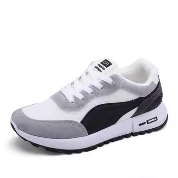 Новинка 2023 года, женская обувь, сетчатая студенческая обувь на платформе, модная повседневная спортивная обувь, женская обувь 35