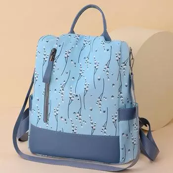 Новинка 2023 года, женский модный повседневный рюкзак большой вместимости, сумка на плечо двойного назначения, женский рюкзак, женская сумка 32x14x31cm чёрный