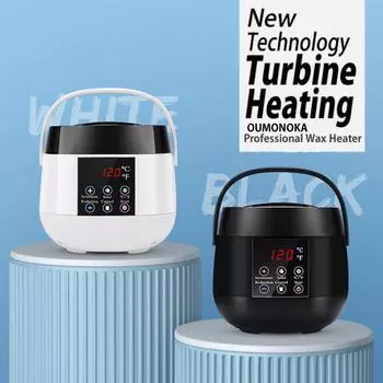 Новинка 2024 года, 500CC нагреватель воска, теплый воск для удаления волос, спа-эпилятор для тела, горшок для парафина, умный ЖК-дисплей температуры