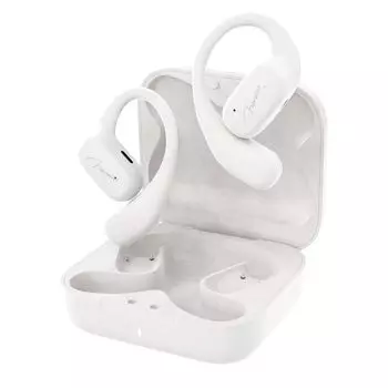 Новинка 2024 года, беспроводные наушники Ultimate fit 7g, сверхлегкие Bluetooth-наушники, которые блокируют уши, защита от утечки звука, до 20 часов белый