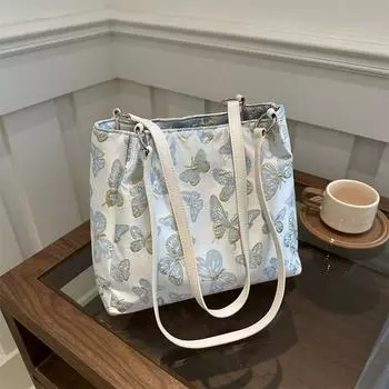 Новинка 2024 года, большая вместительная повседневная сумка-ведро, красивая простая трендовая сумка-ведро, модная сумка через плечо в иностранном стиле