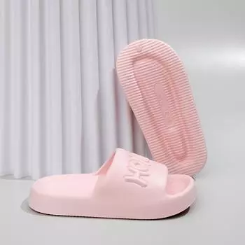 Новинка 2024 года, летние женские тапочки на мягкой подошве из материала EVA для отдыха, удобные, износостойкие, противоскользящие, модные и универсальные тапочки 36-37 жёлтый