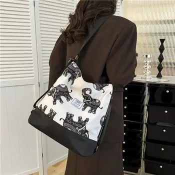 Новинка 2024 года: одно плечо, двойное плечо, спортивные подмышки, большая вместимость, универсальный рюкзак для поездок на работу, модная сумка через плечо