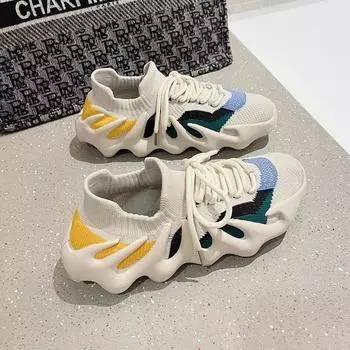 Новинка 2024 года, повседневная спортивная обувь, детская универсальная обувь из кокоса, строго отобранная модная обувь, обувь из сетки осьминога 36