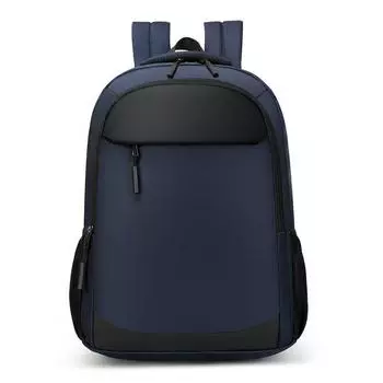 Новинка 2024 года, простой и универсальный однотонный студенческий школьный рюкзак, мужской и женский повседневный рюкзак большой вместимости, сумка для компьютера оранжевый